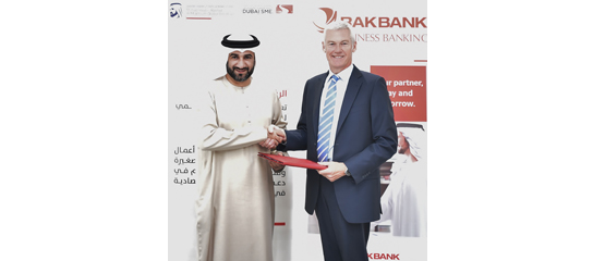 Dubai SME and RAKBANK sign MoU to facilitate SME financing